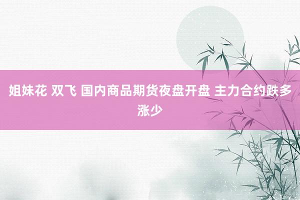 姐妹花 双飞 国内商品期货夜盘开盘 主力合约跌多涨少