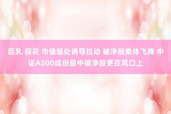 巨乳 探花 市值惩处诱导拉动 破净股集体飞腾 中证A500成份股中破净股更在风口上